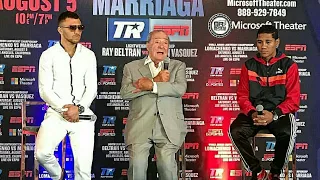 Vasyl Lomachenko vs. Miguel Marriaga Full video of Press Conference .