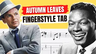 AUTUMN LEAVES Fingerstyle Tab With FREE TAB Download