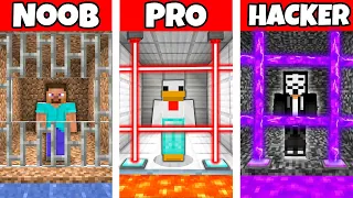 J'ai Triché dans cette PRISON PIEGE NOOB vs PRO vs HACKER