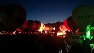 Bristol International Balloon Fiesta 2015 - Nightglow & Fireworks