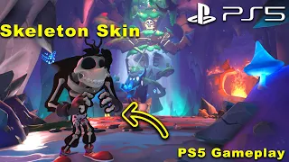 Crash Bandicoot 4: It's About Time (PS5) (Skeleton Skin) 4K 60FPS HDR Gameplay
