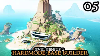 INCENDIO - Evil Genius 2 HARDMODE || Base Builder Strategy Maximilian Part 05