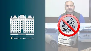 Suraxanı rayonunda narkotik vasitələr qəbul edib taksi fəaliyyəti ilə məşğul olan sürücü saxlanılıb