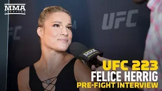 UFC 223: Felice Herrig Explains Why She Specifically Asked To Fight Karolina Kowalkiewicz