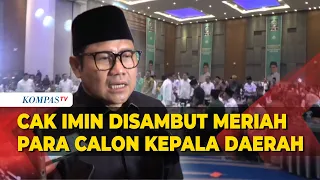 Cak Imin Disambut Meriah Sejumlah Calon Kepala Daerah di Makassar