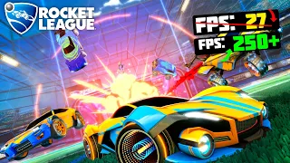 Rocket League increase FPS / Best Settings For Low-End PC / Lag Fix And FPS Boost [2021]