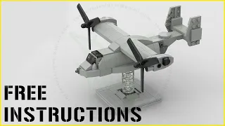 LEGO TUTORIAL | Bell | V-22 Osprey - 1:100