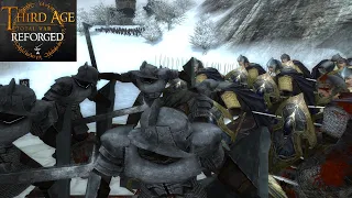MEN, ELVES AND DWARVES RETAKE THE GREY HAVENS (Siege Battle) - Third Age: Total War (Reforged)