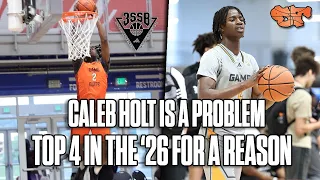 Caleb Holt is a PROBLEM !!! TOP 4 GUARD IN THE CLASS OF '26 | 3SSB SESSION 2 HIGHLIGHTS