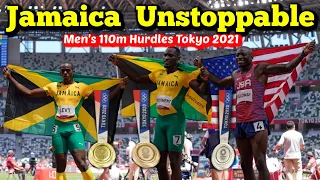 Jamaica Wins Gold & Bronze in 110m hurdles Tokyo Olympics 2021