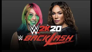 Asuka (c) vs. Nia Jax | WWE Raw Women's Championship | Backlash 2020 | WWE 2K20