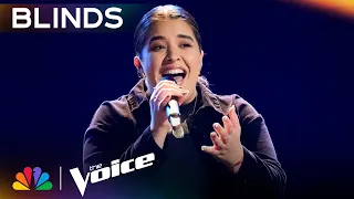 Mafe's Spanish Performance of "Bésame Mucho" Gets All Four Coaches Emotional | Voice Blind Auditions