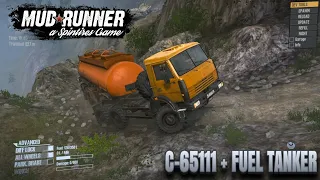 Antar BBM Di Pegunungan Lewat Jalan Extrem - Spintires Mudrunner