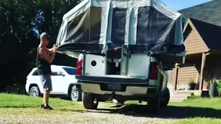 Livin-Lite Truck Camper Takedown Time Lapse