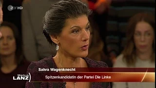 Sahra Wagenknecht: Merkel trägt Mitverantwortung 19.01.2017 Markus Lanz - Bananenrepublik