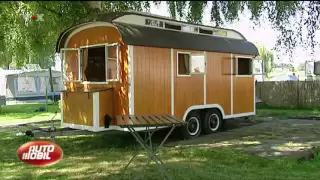 TV Beitrag über den Holzcaravan und das Holzwohnmobil