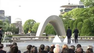 Обама посетил Хиросиму
