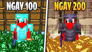 200 Ngày Sinh Tồn Siêu Khó Trong Minecraft