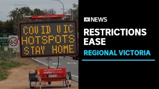 Lockdown restrictions ease in regional Victoria | ABC News