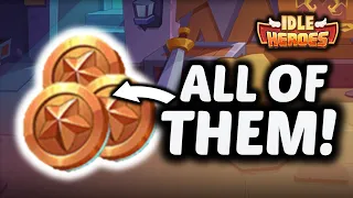 I spent EVERY coin I had! - Episode 19 - The IDLE HEROES Turbo Series