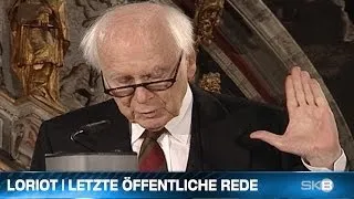 LORIOT | LETZTE ÖFFENTLICHE REDE - VICCO VON BÜLOW