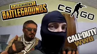 SI TE RIES MUERE OSCAR PEREZ 2018 | PUBG + CS:GO + Call of Duty