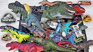 GIGANTIC BOX OF 100 Jurassic World & Jurassic Park Dinosaurs!