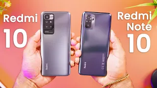 Redmi 10 vs Redmi Note 10 Comparison: Which Should You Buy?