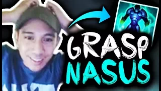 SirhcEz - GRASP MASTERY NASUS NEW SUPER AGGRESSIVE BUILD