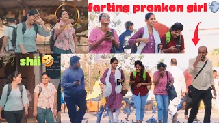 BEST FARTING PRANK 2024💨🤣| FART ON CUTE GIRLS 😍| Motas prank |