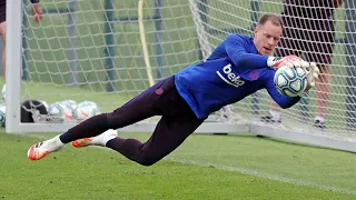 How to train like Marc-André Ter Stegen - goalkeeper training