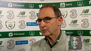 Martin O'Neill Post Match Interview Ireland 1-5 Denmark