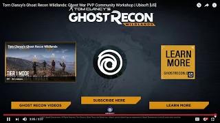 Ghost War PVP FIRST LOOK Trailer Ghost Recon Wildlands