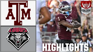 🔥 TDS GALORE 🔥 New Mexico Lobos vs. Texas A&M Aggies | Full Game Highlights