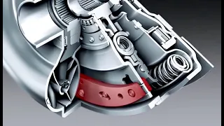 How does dual-mass clutch engine flywheel work?