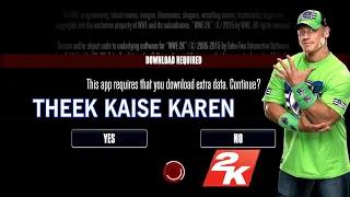 WWE 2K game kaise theek kare full video 🔥