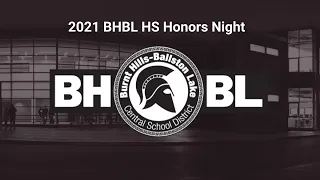 BH-BL High School 2021 Honors Night Ceremony