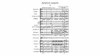 Lalo: Symphonie espagnole in D minor, Op. 21 (with Score)