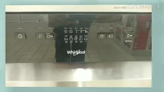 شرح طريقه استعمال غسالة الصحون ويرلبول whirlpool 2B19