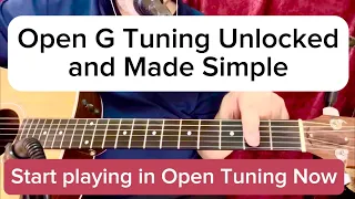 Unlocking Open G Tuning - Fretboard - Scales - Rhythm - Blues - Country - Guitar Lesson 10