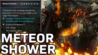 Divinity Original Sin 2 - Meteor Shower Skill [Pyrokinetic]