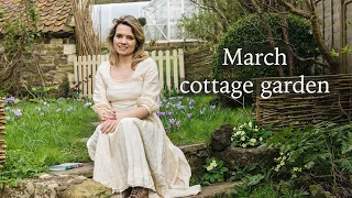 March Cottage Garden Tour - 1000s of Spring Bulbs, Willow Weaving & New Hellebores