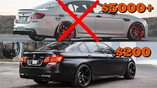 Don't Buy Aftermarket Wheels - Do This Instead! (BMW F10 M5)