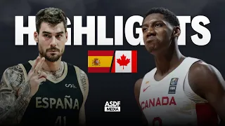 Spain vs Canada Full Game Highlights (Friendly Game In FIBA World Cup 2023)