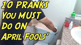 10 Pranks You MUST Do On April Fools' Day - HOW TO PRANK | Nextraker