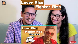 Lover Also Fighter Also Song REACTION | Naa Peru Surya Naa Illu India Songs | Allu Arjun