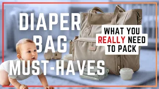 Must-Have Items for Your Newborn Diaper Bag (What you actually need)