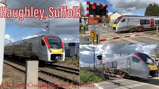 Haughley Level Crossing (Suffolk) (11.04.2021)