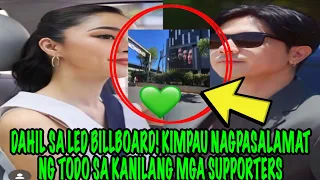 DAHIL SA LED BILLBOARD‼️KIMPAU NAGPASALAMAT NG TODO SA KANILANG MGA SUPPORTERS