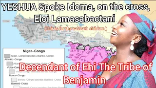 Part Of The Remnant Of The Tribe Of Benjamin, the 12th Tribe of ISRAEL. Idomas of Nigeria.